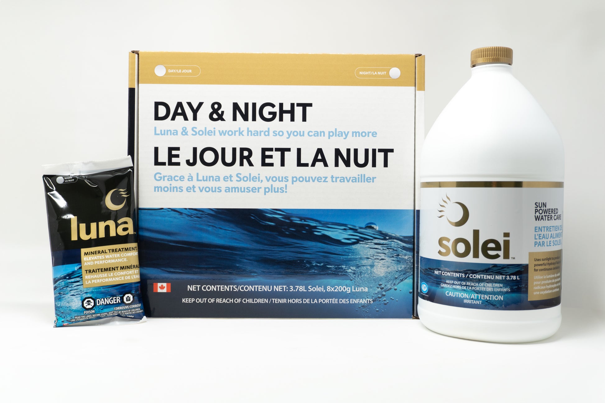 Trousse D'Entretien Pour Piscine "Le Jour Et La Nuit" - Techn'eau Solution Saint-Sauveur